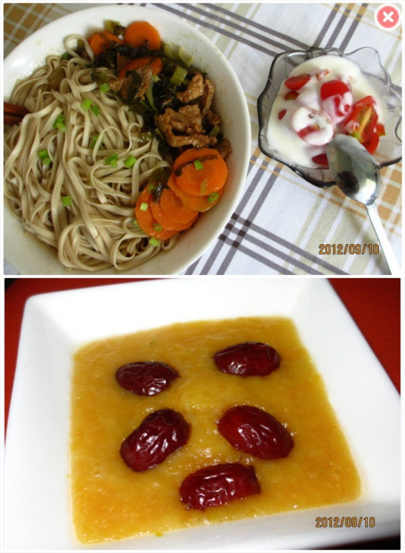 我家的各种组合餐