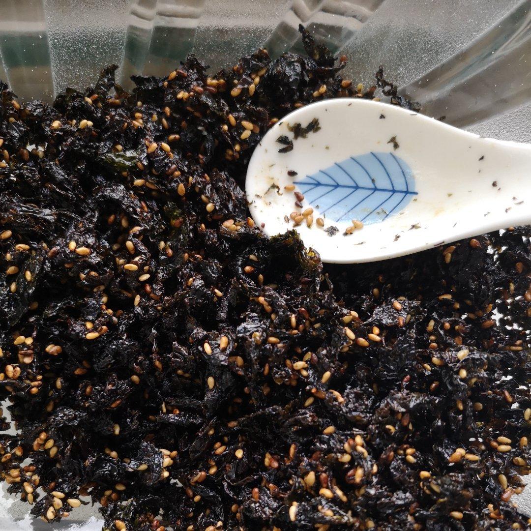 用紫菜做海苔【芝麻海苔碎】超级简单