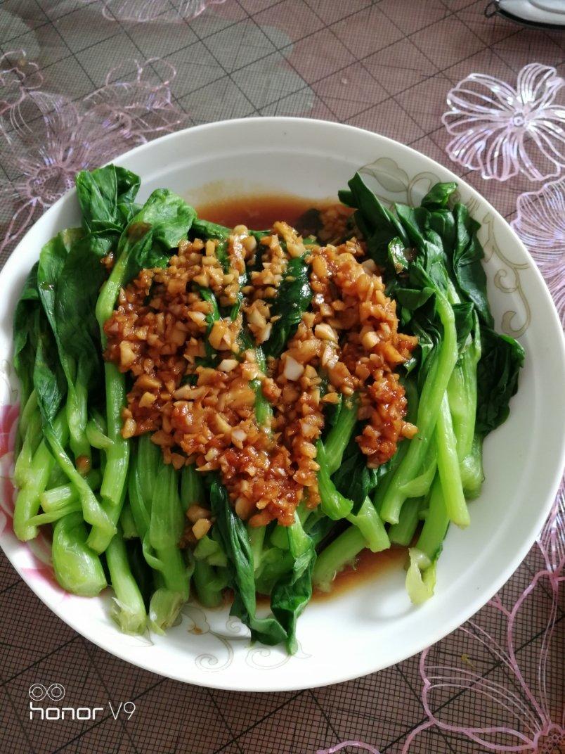 白灼菜心