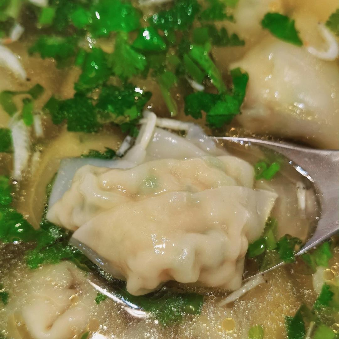 肉不柴的馄饨馅