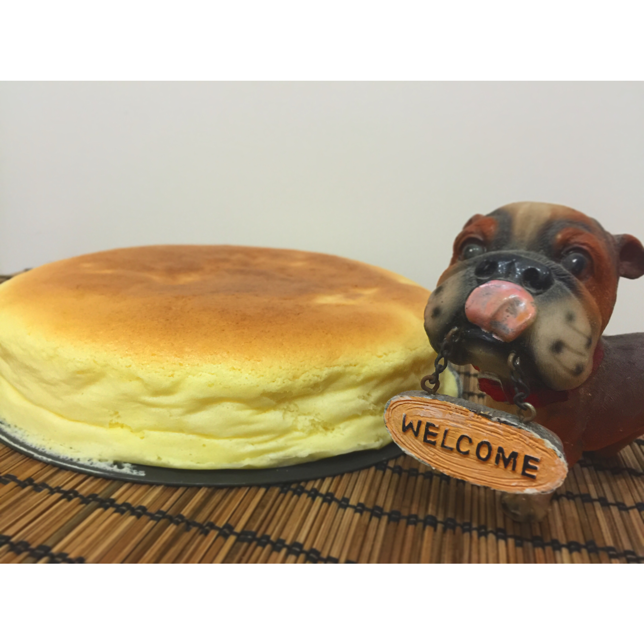 轻乳酪芝士蛋糕6寸#皮黑森林#