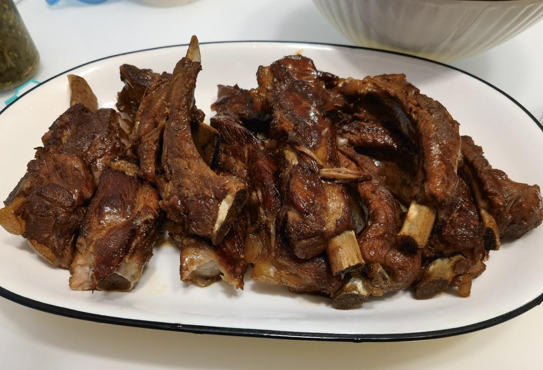 蜜汁烤肋排