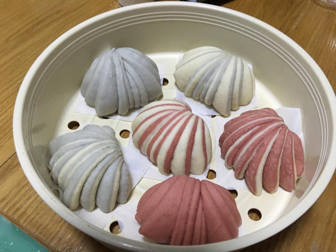 彩色贝壳馒头 *花儿馒头94