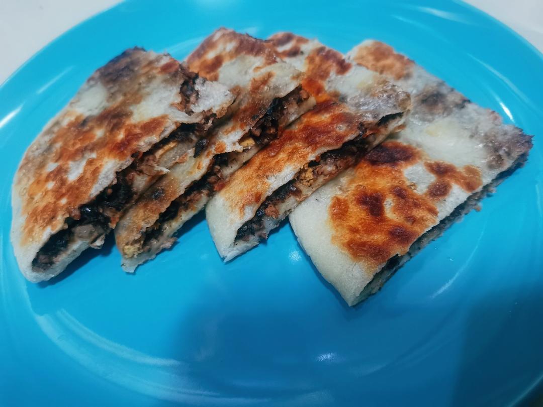 不用发面的馅饼（麦饼家乡饼）