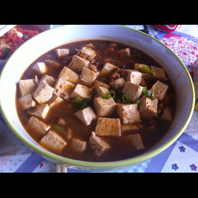 红烧肉末豆腐