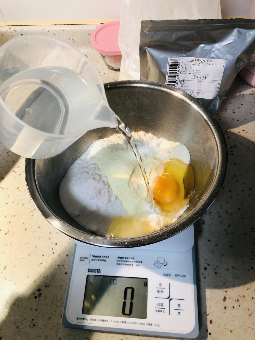 纯奶手撕吐司的做法 步骤1