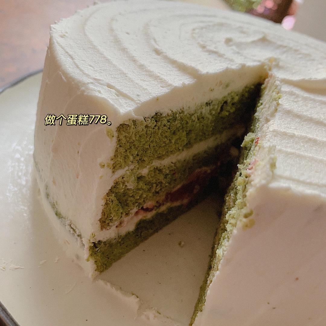 抹茶戚风蛋糕