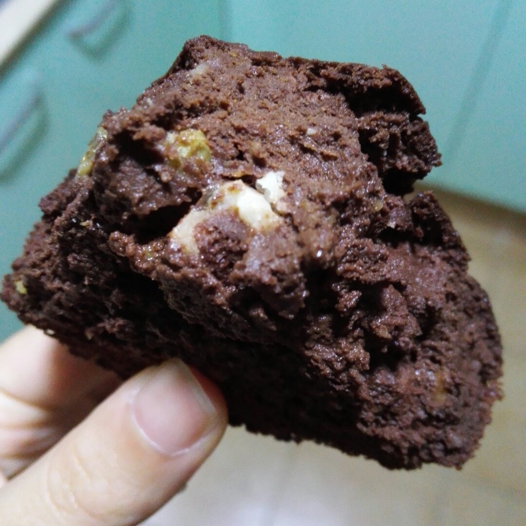 无油无糖低脂布朗尼！！整盘400多克的蛋糕热量不到500卡！！