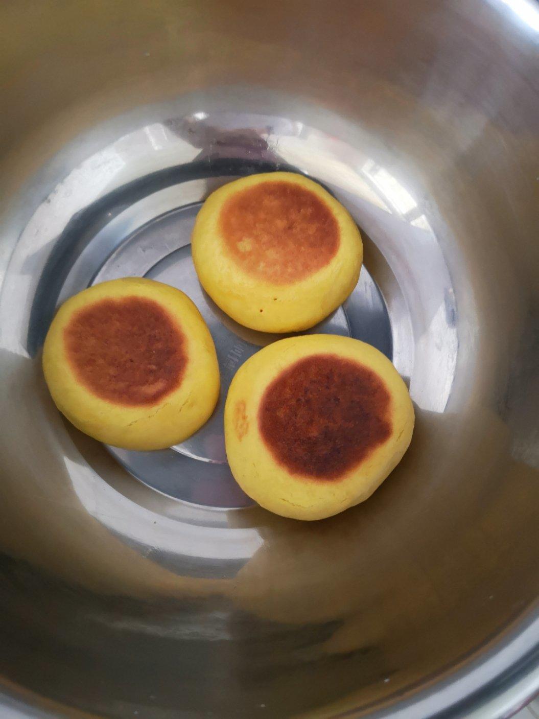 堂妈小厨——发面南瓜饼