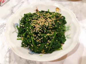 拌菠菜（韩国小菜-五分钟搞定）的做法 步骤9