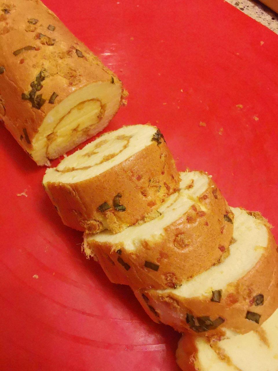 怎么卷都不裂的肉松蛋糕卷