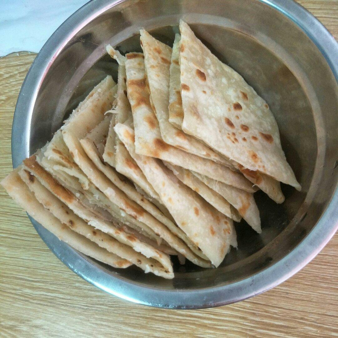 层次分明薄如蝉翼的家常基础烙饼