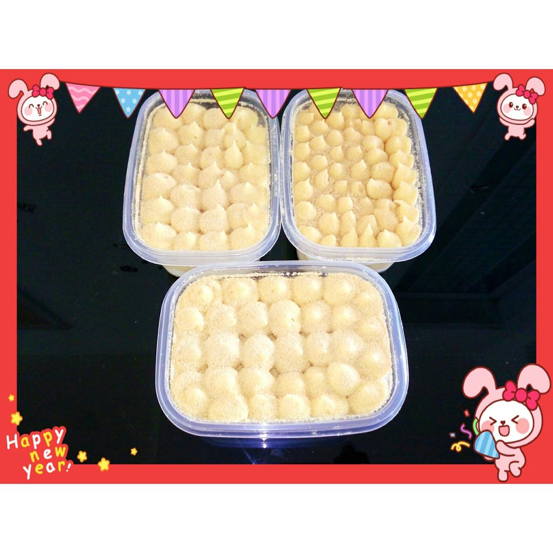 日式豆乳盒子蛋糕