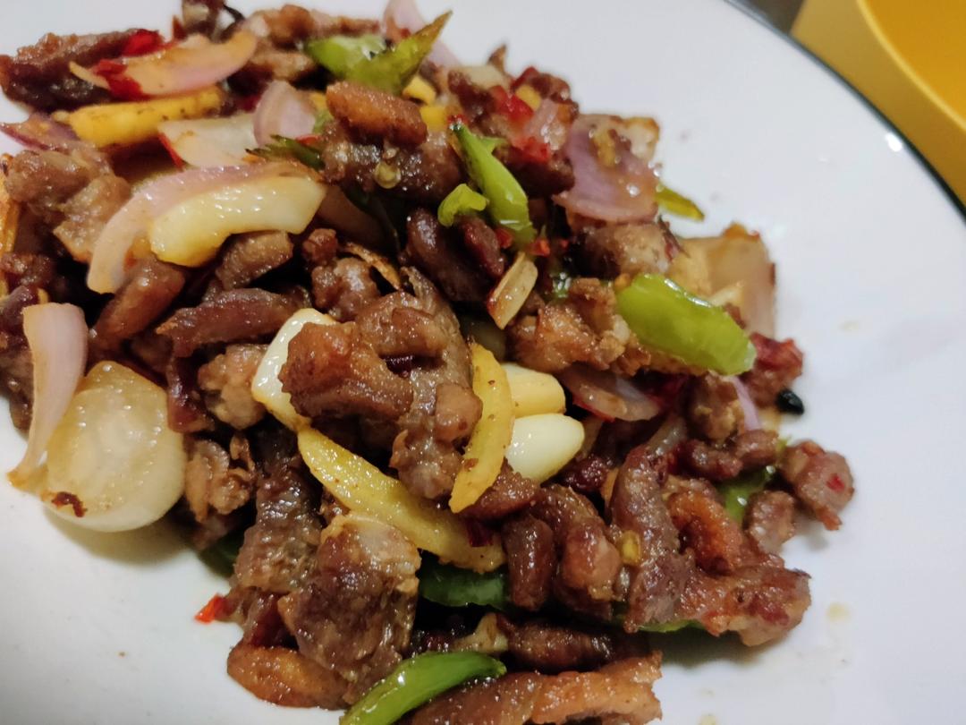 炒鸭