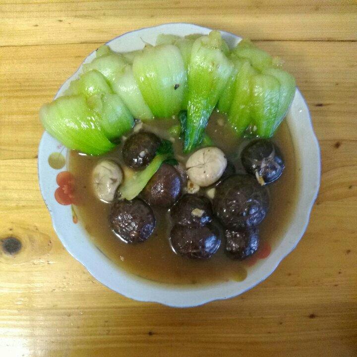 蚝油香菇小油菜