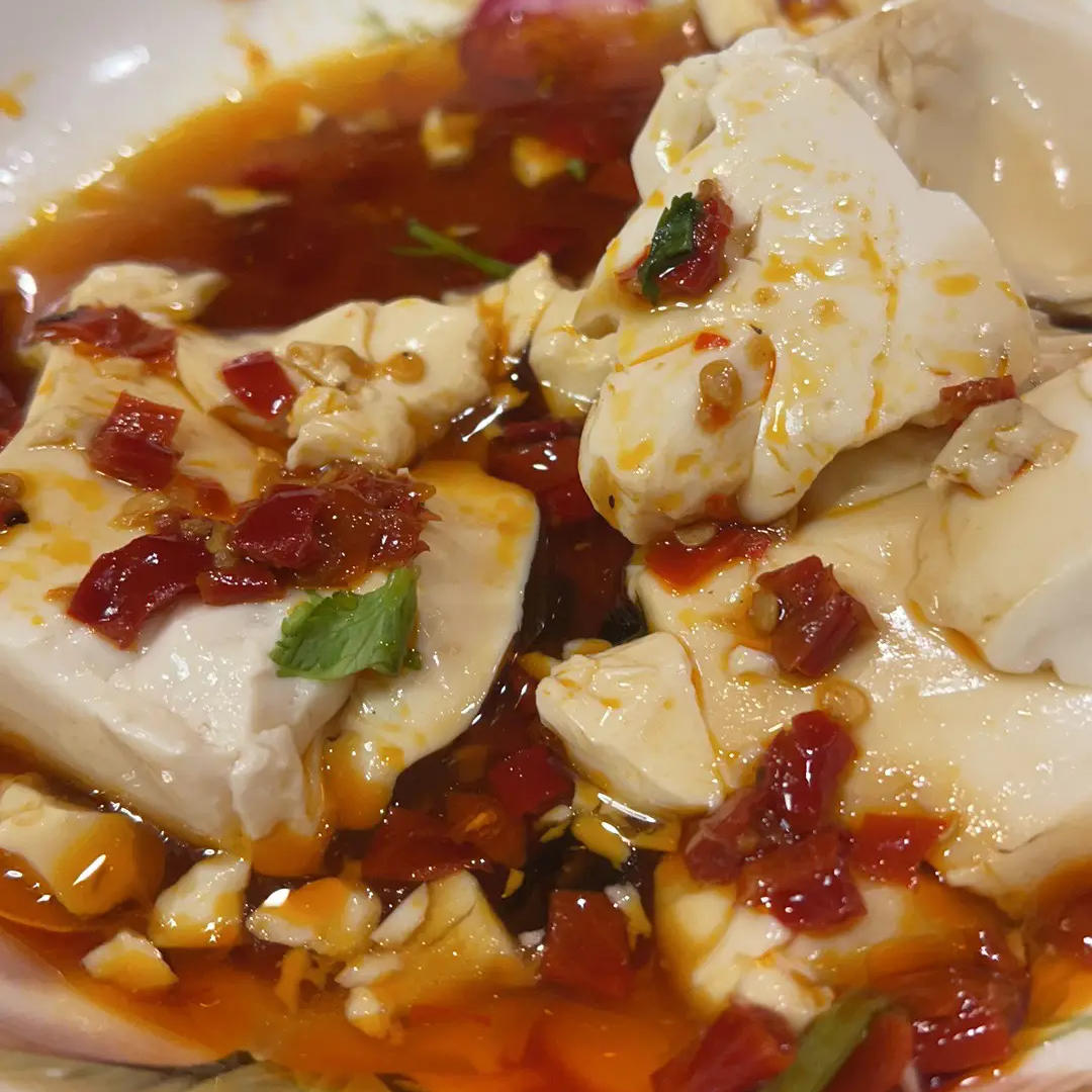 好吃的凉拌内酯豆腐