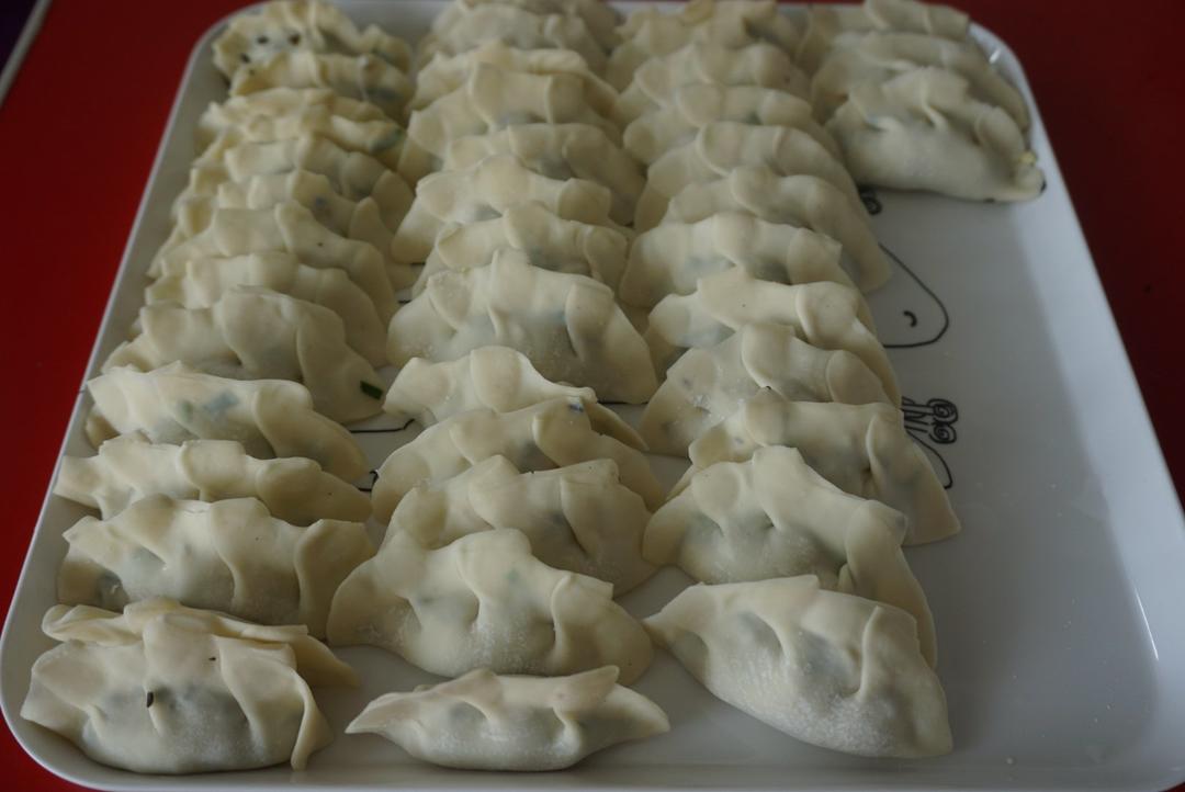 韭菜鸡蛋粉条水饺