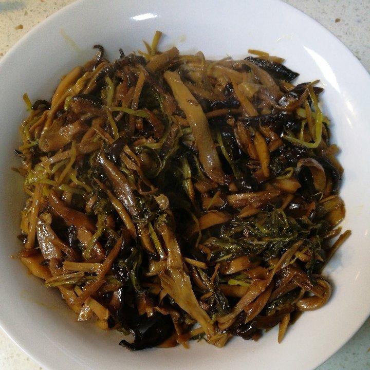 alis108做的四珍银丝芥菜