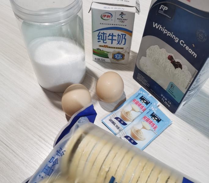 纯奶手撕吐司的做法 步骤1