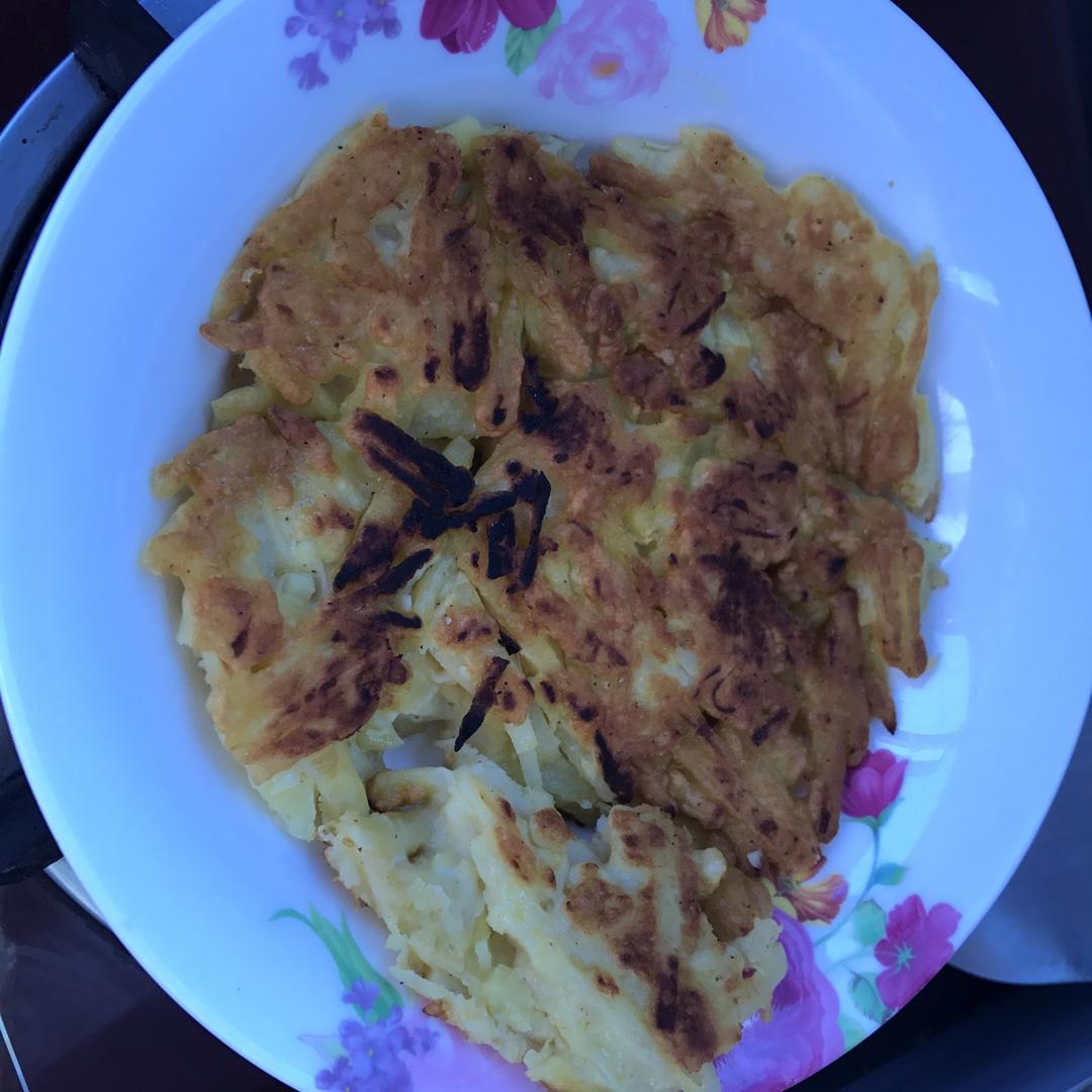 鸡蛋土豆饼