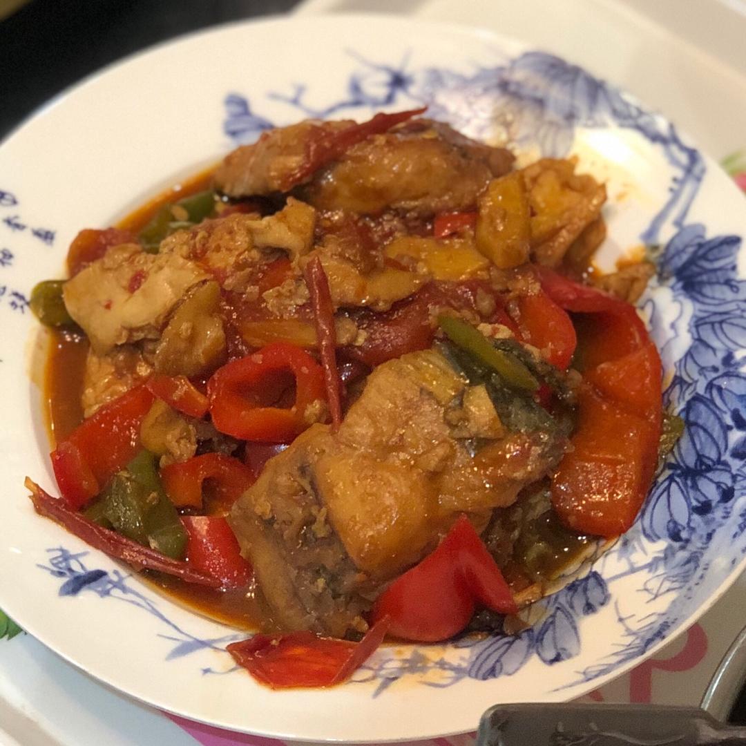 豆腐焖鱼