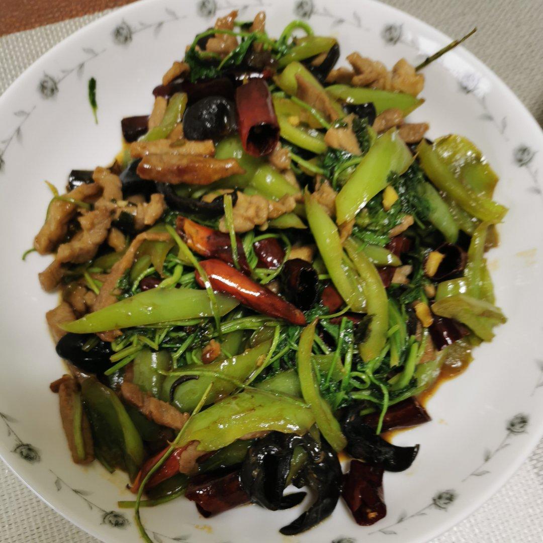 香辣肉丝
