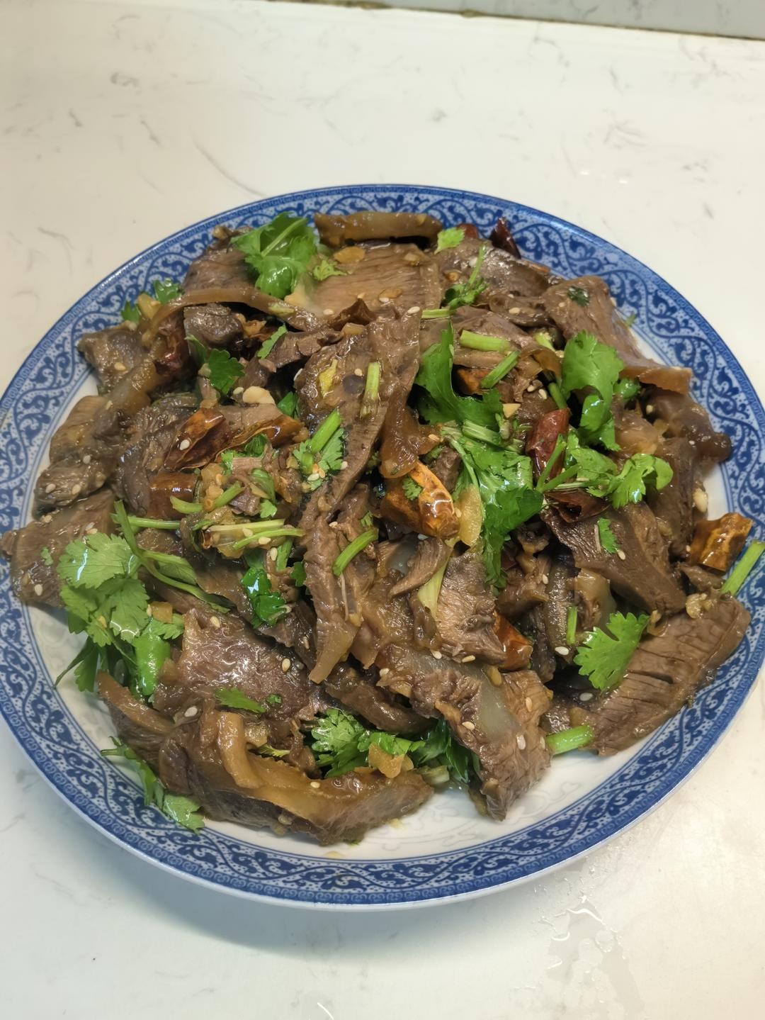 凉拌牛肉