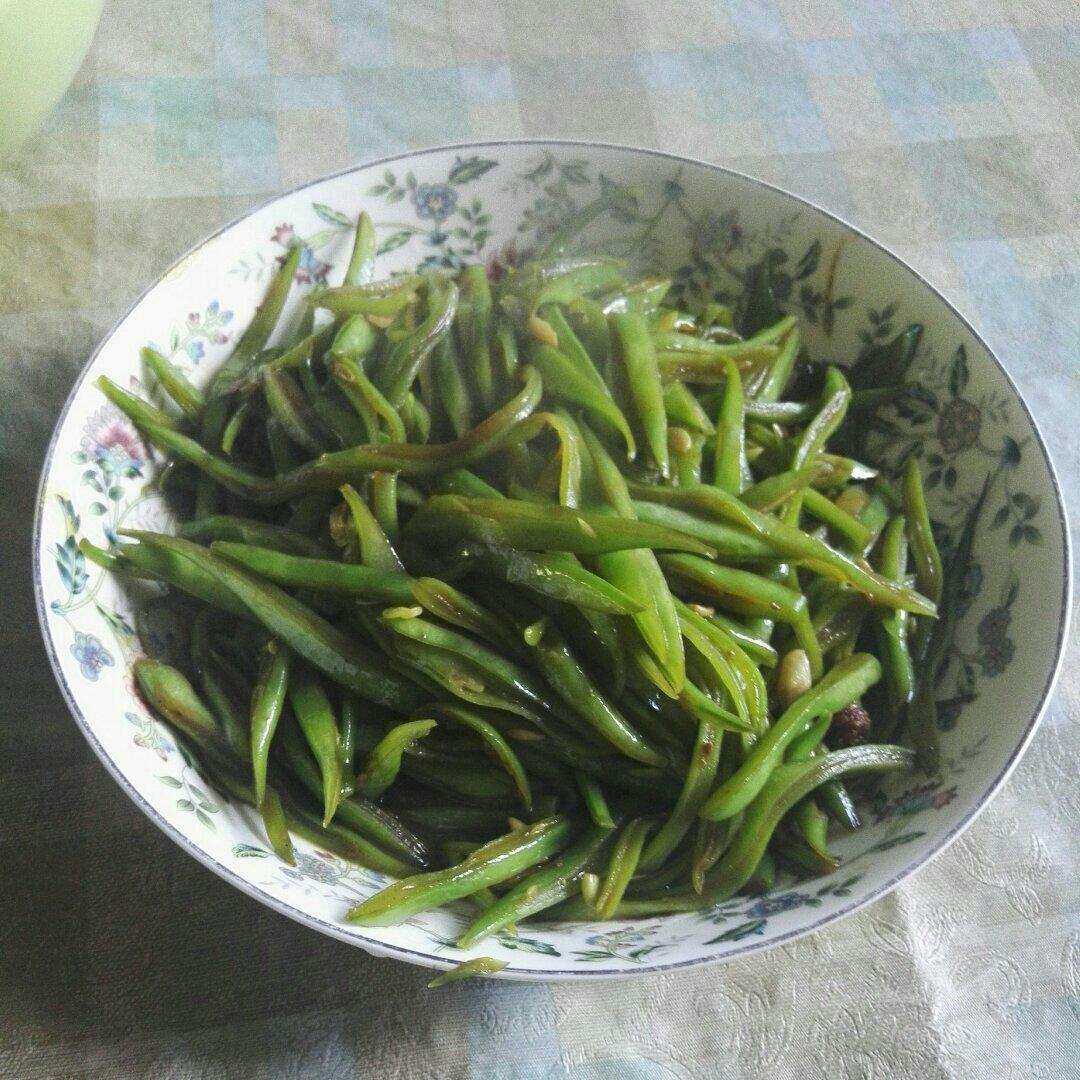 清炒扁豆丝