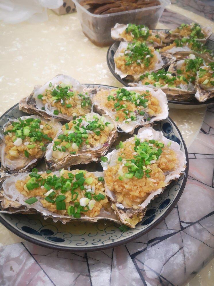 超简单～蒸蒜蓉生蚝