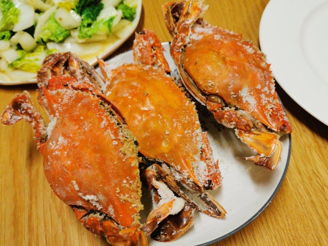 盐焗梭子蟹