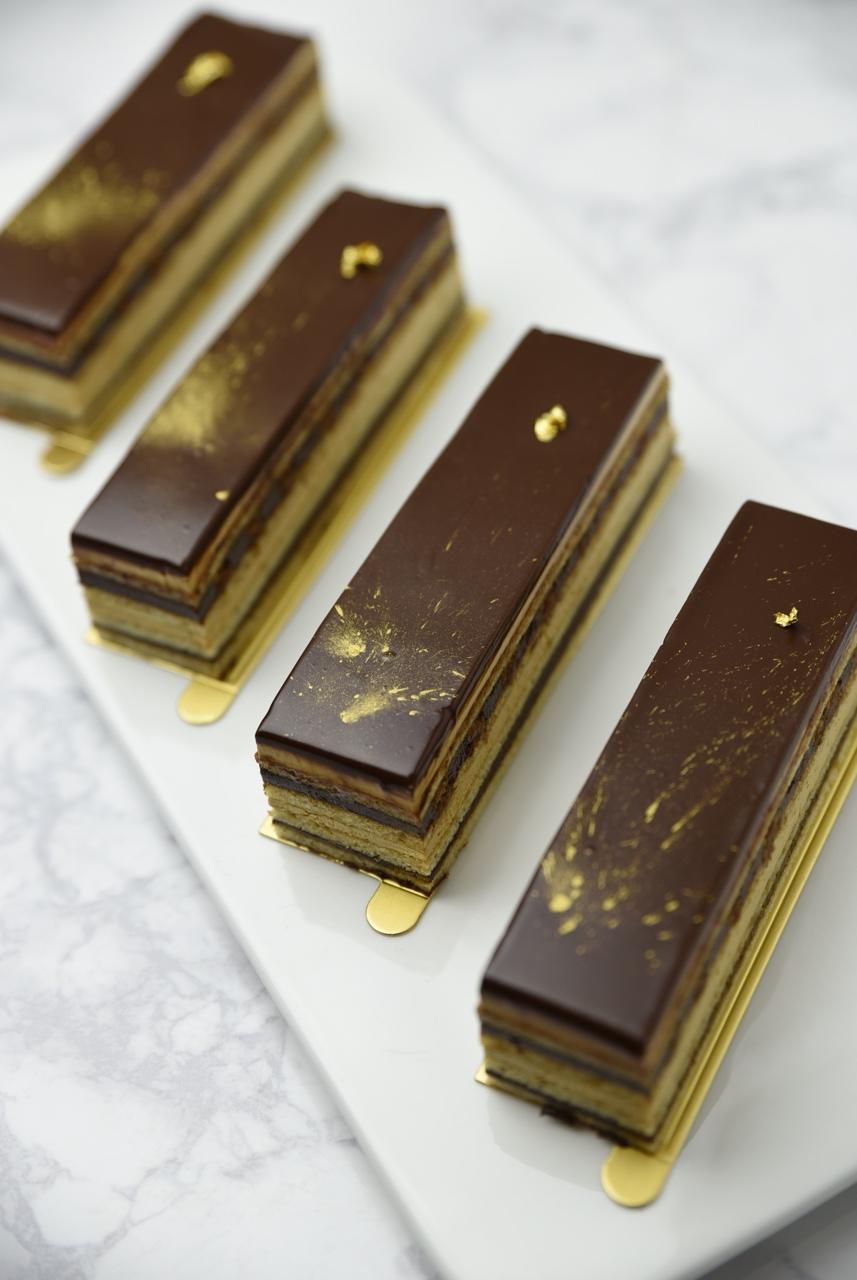 沫小点做的歌剧院蛋糕opera cake
