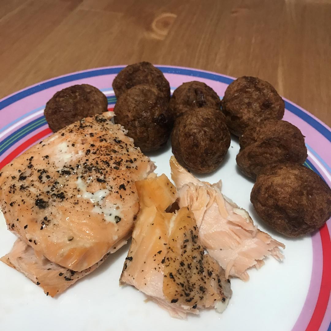 烤三文鱼 简单又好吃