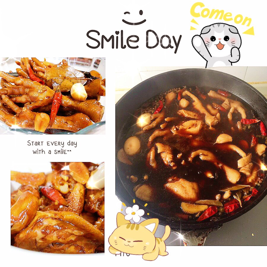 秘制红烧鸡爪