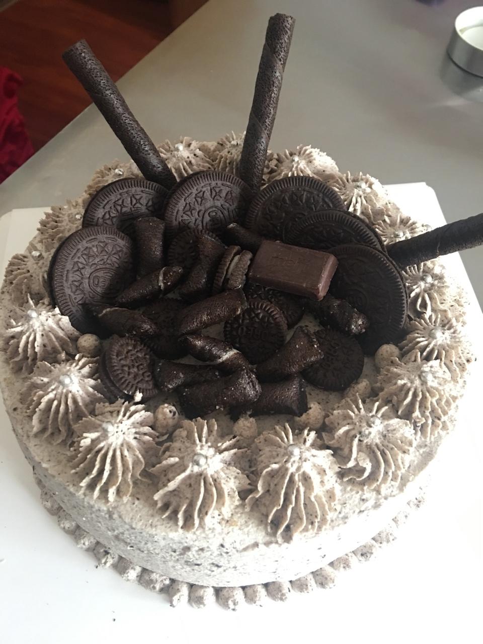 奥利奥咸奶油蛋糕