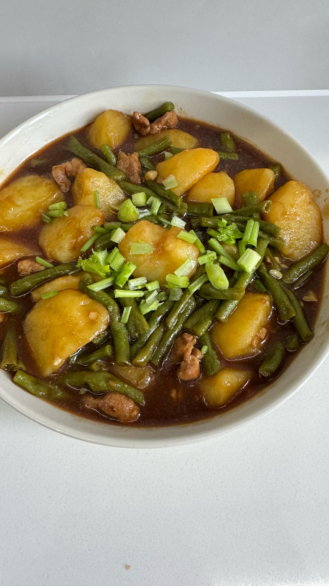 水油闷豆角土豆的做法