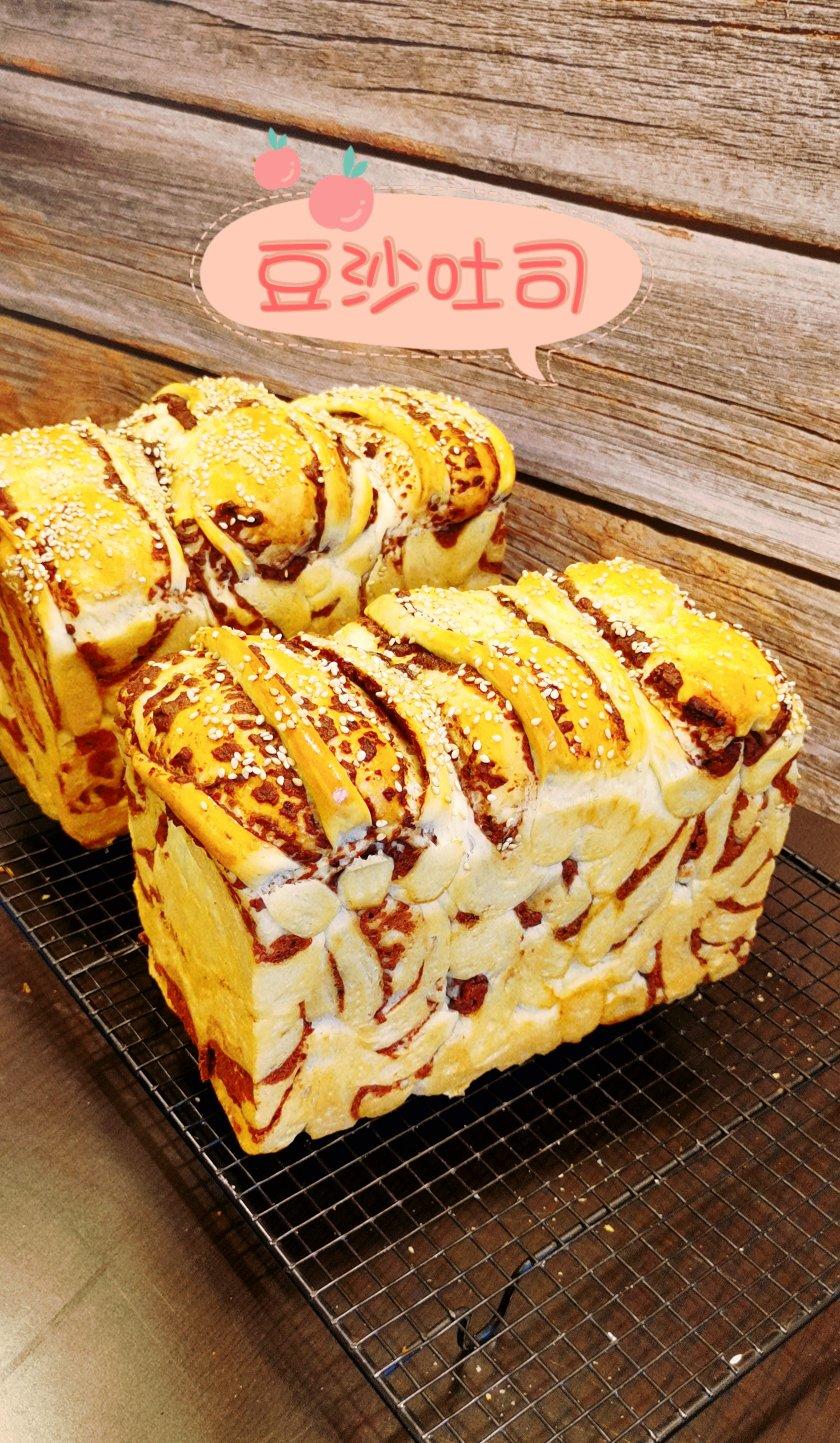 豆沙吐司