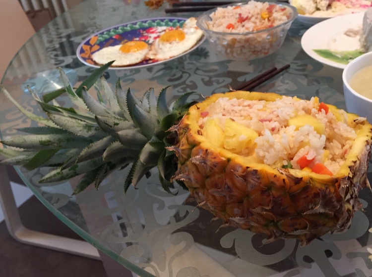 培根菠萝饭