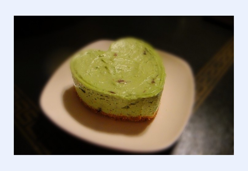 jozie做的抹茶芝士慕斯蛋糕