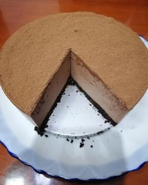 6寸慕斯蛋糕（巧克力味）的做法 步骤12
