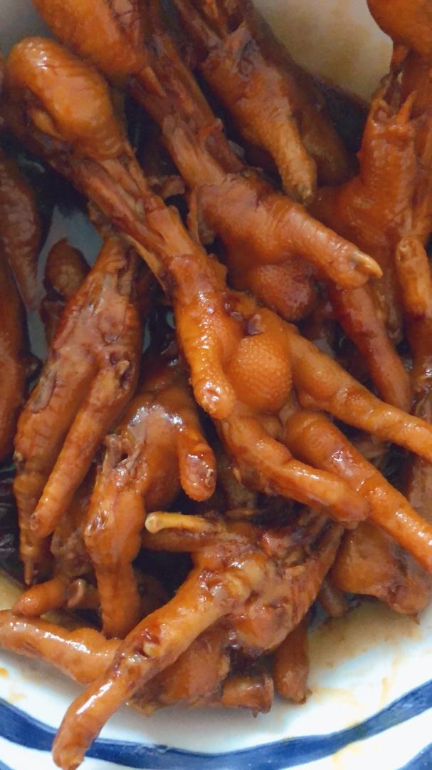 柴郡猫_w57m做的秘制红烧鸡爪