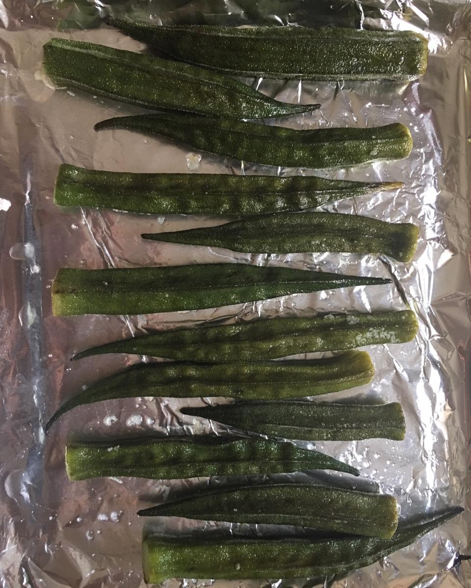 盐烤秋葵