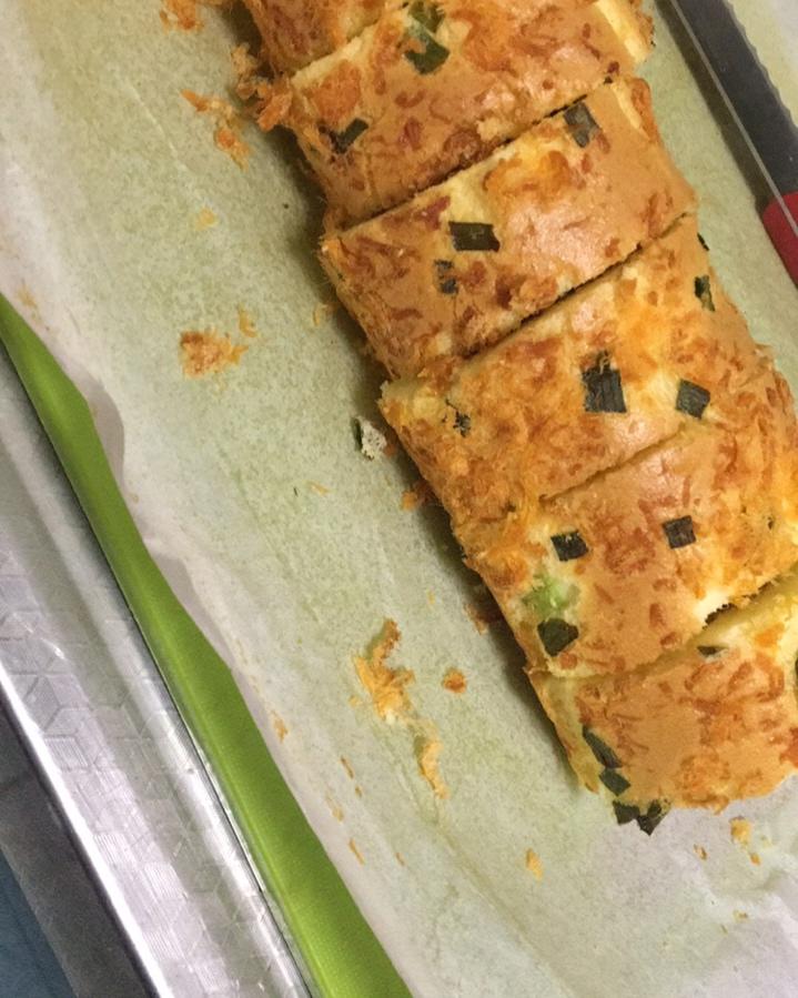 香葱肉松肥蛋糕卷～