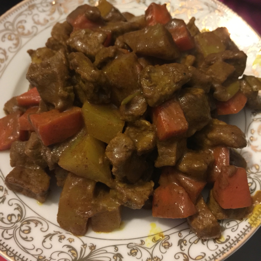 咖喱牛肉