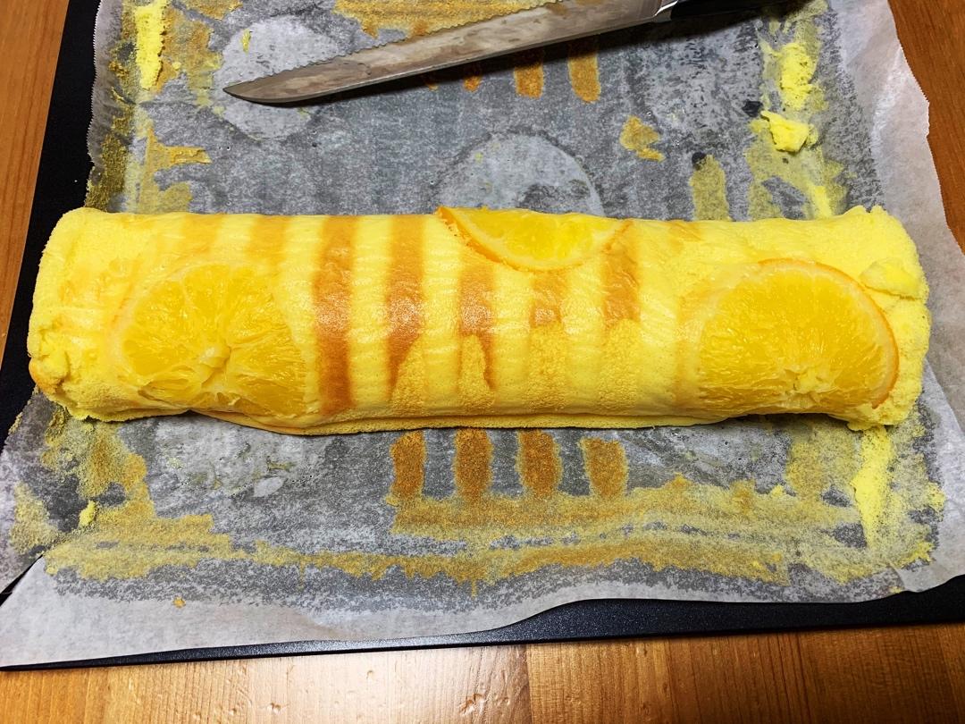 香橙蛋糕卷