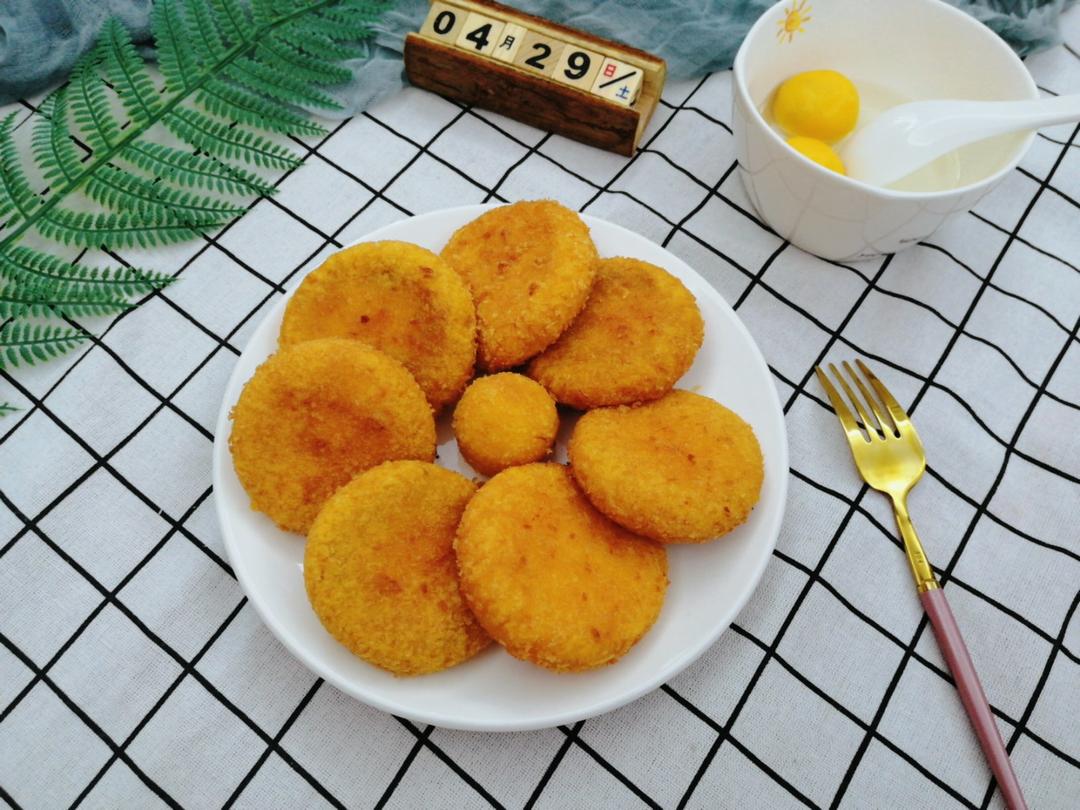 南瓜🎃芋泥饼、山药卷、炸金圆
