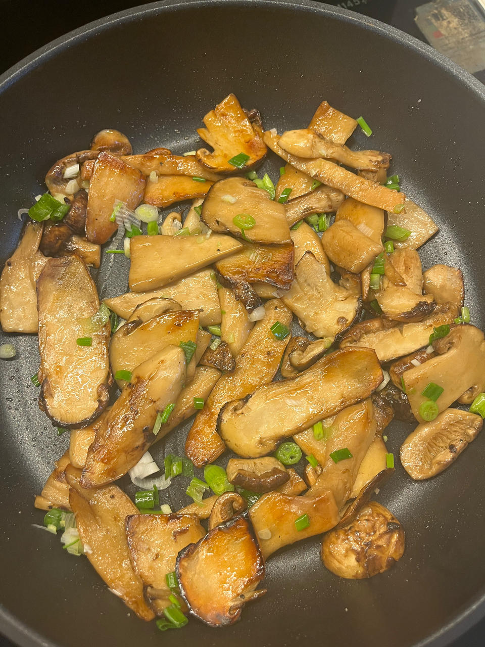 最简单好吃的—煎姬松茸