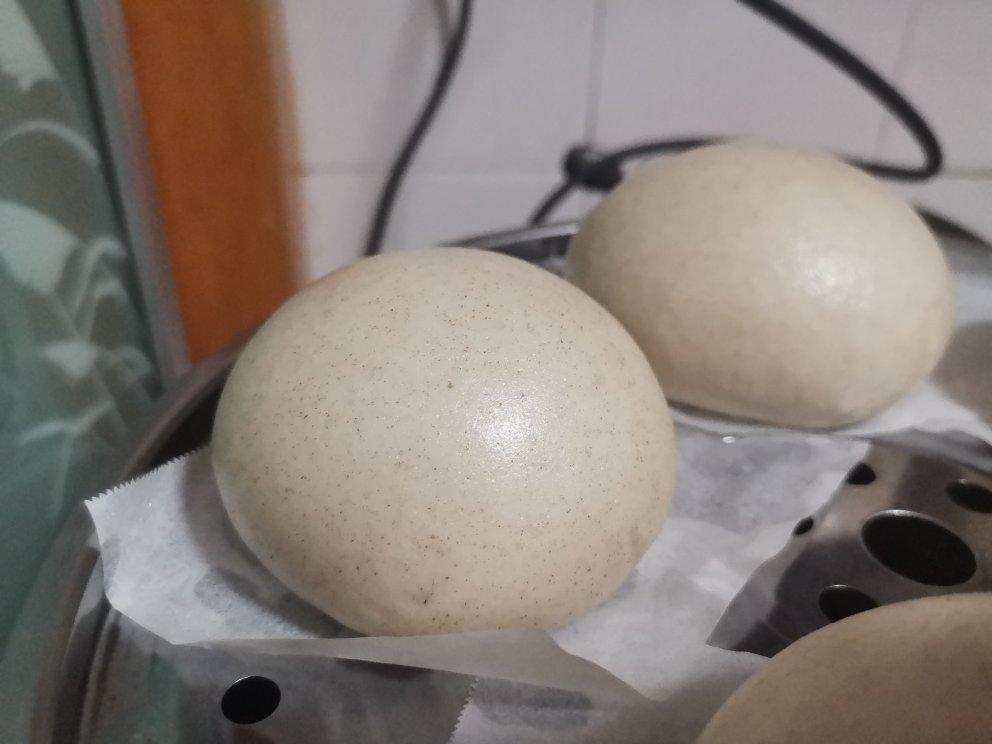 奶香黑麦炝面馒头