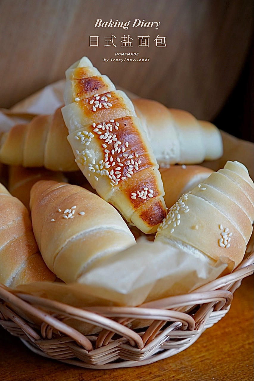 脆皮盐面包｜法国老面