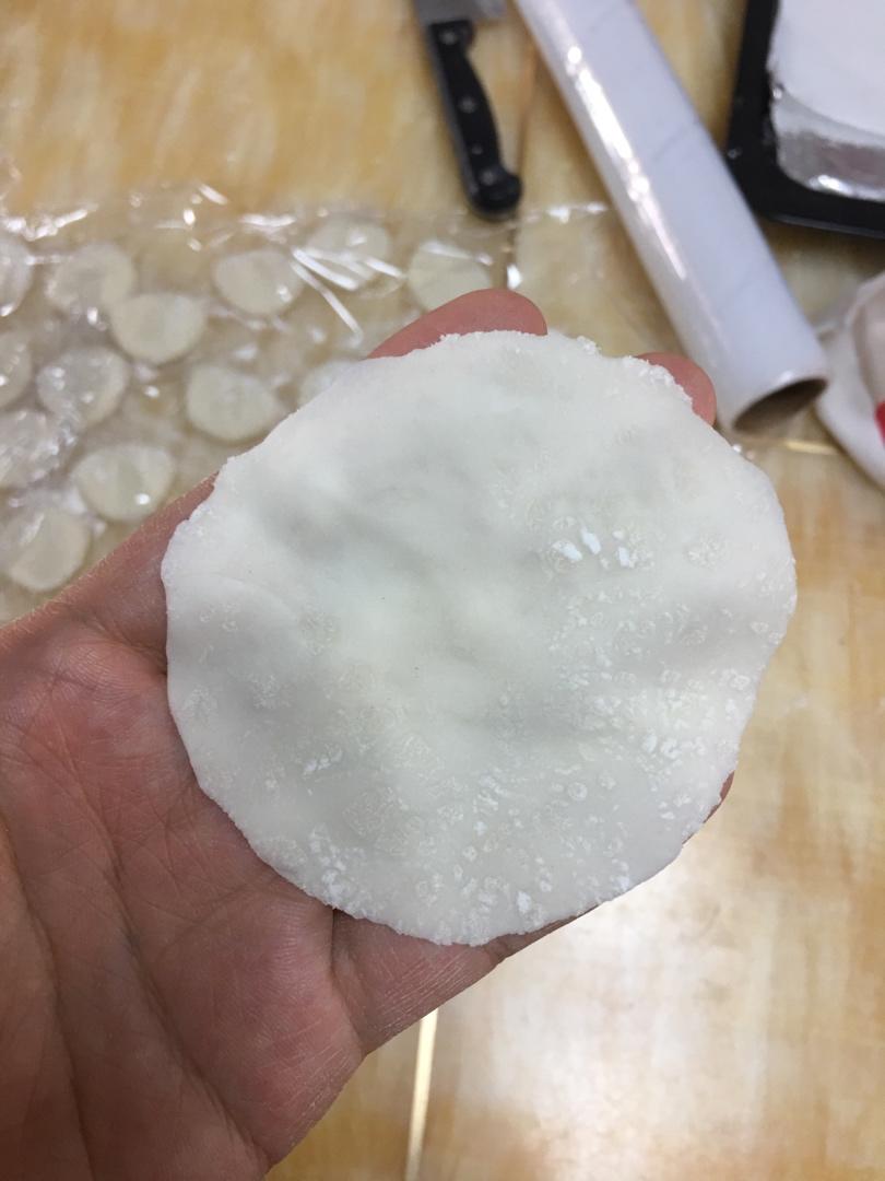 手工揉面三分钟，又韧又薄又好包的饺子皮