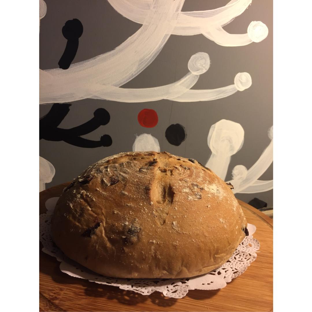 红酒桂圆全麦软欧